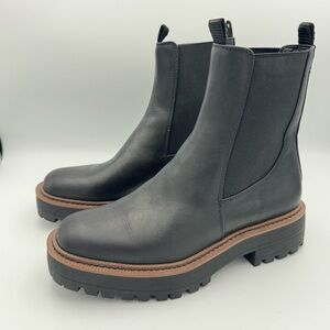 Sam Edelman Laguna Waterproof Chelsea Boot - Black Leather - 8M